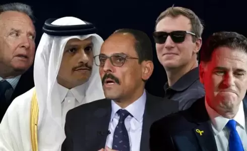مشاركون في مفاوضات شرم الشيخ