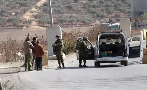 قوات الاحتلال في منطقة المغير - أرشيف