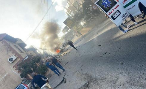 لبنان - شهيد ومصابون بقصف مركبة في بلدة كفرا