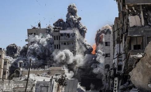 القصف على غزة - تعبيرية