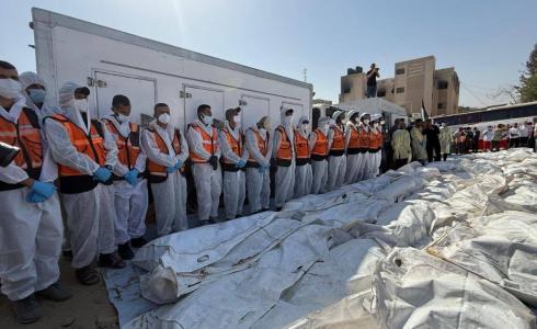 جثامين الشهداء الفلسطينيين
