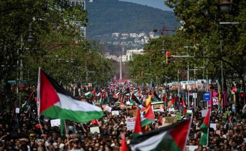 إسبانيا تشهد إضرابًا عامًا وتظاهرات داعمة لفلسطين
