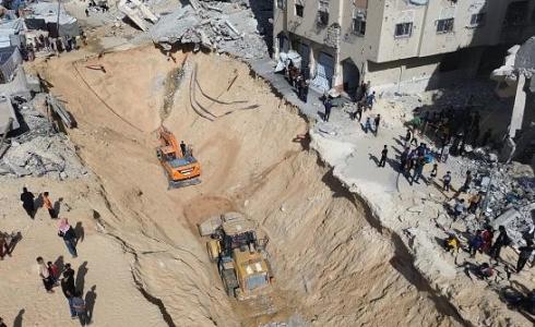 عمليات البحث عن جثامين إسرائيليين في قطاع غزة - أرشيف