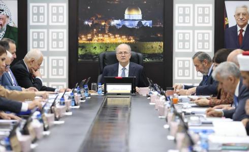 جلسة الحكومة الفلسطينية - أرشيف