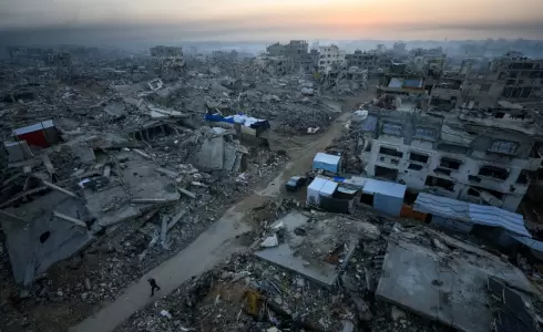 آثار العدوان الإسرائيلي على قطاع غزة