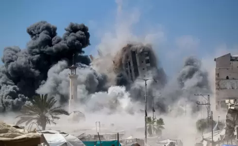 القصف الإسرائيلي على قطاع غزة