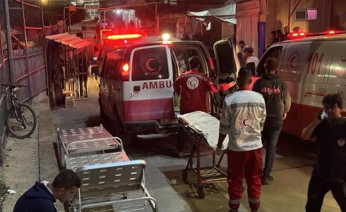 اسعاف في غزة - تعبيرية