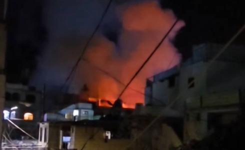 13 شهيدا وإصابات بقصف إسرائيلي في مخيم عين الحلوة جنوبي لبنان