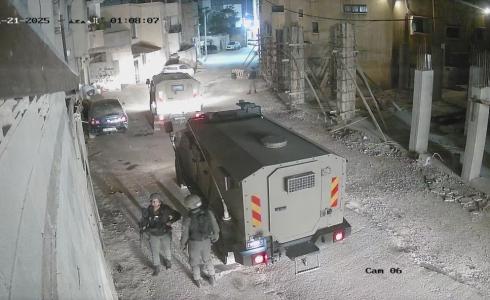 من اقتحام بلدة الزاوية فجر اليوم