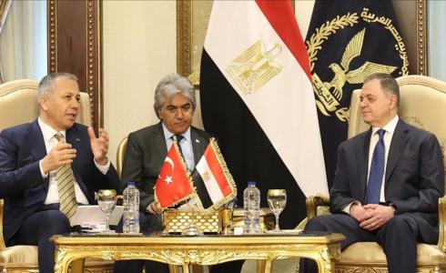 وزراء داخلية مصر وتركيا