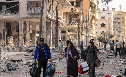 نزوح أهالي مخيم نور شمس - أرشيف