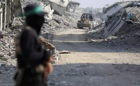 عناصر القسام في قطاع غزة