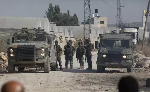 الجيش الإسرائيلي يغلق طوباس