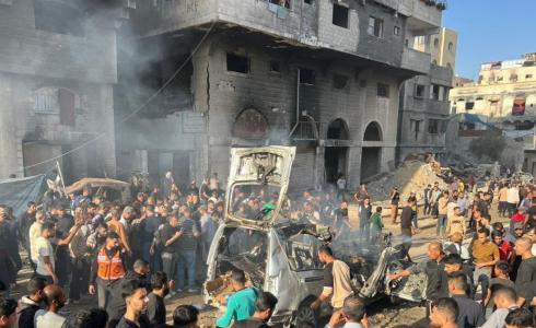 قصف مركبة في غزة