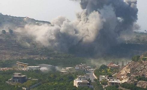 القصف جنوب لبنان - أرشيف