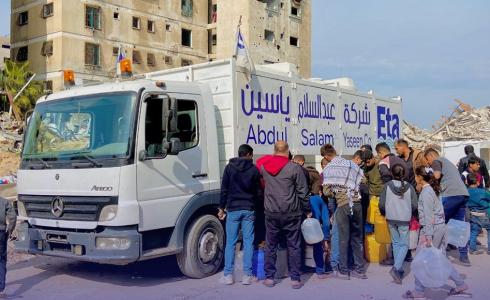 إيتا توقف محطات تحلية المياه في قطاع غزة