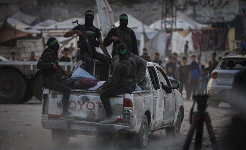 عناصر القسام في قطاع غزة