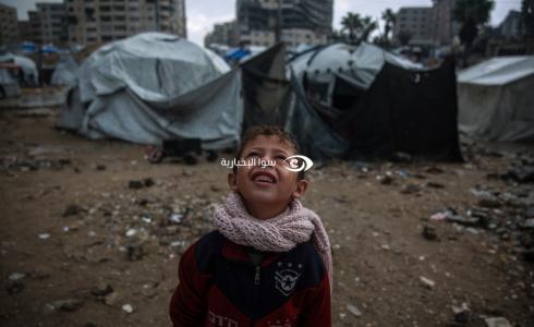 غزة تستغيث- الشتاء يفاقم مأساة النازحين