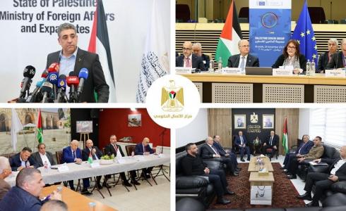 أهم التدخلات التي نفذتها الحكومة الفلسطينية خلال الأسبوع الماضي