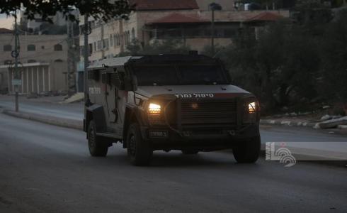 قوات الاحتلال خلال اقتحام قباطية أمس