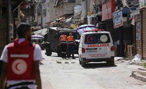 إسعاف فلسطيني بالضفة - توضيحية