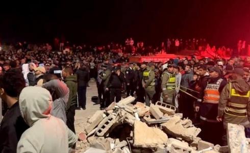 22 قتيلاً و16 مصاباً في انهيار بنايتين سكنيتين بمدينة فاس المغربية