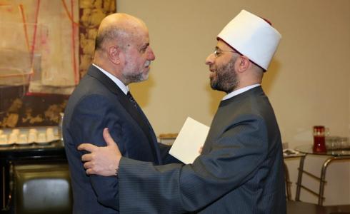 الهباش يلتقي وزير الأوقاف المصري ويبحث معه التعاون المشترك  وحماية المقدسات 