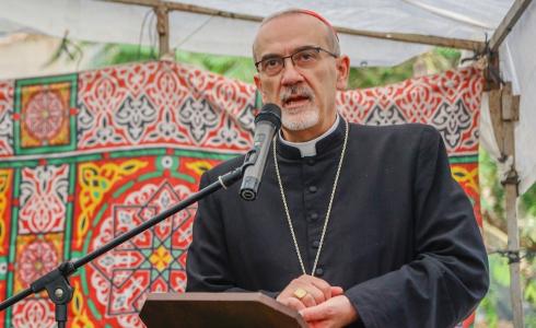 بطريرك القدس للاتين من غزة