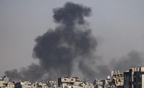 القصف في غزة - تعبيرية