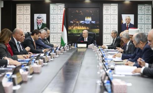 مجلس الوزراء الفلسطيني