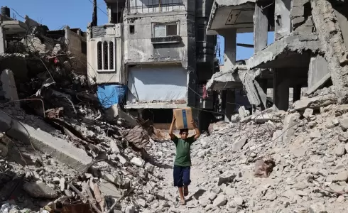 واشنطن تبحث عقد مؤتمر دولي لإعادة إعمار غزة