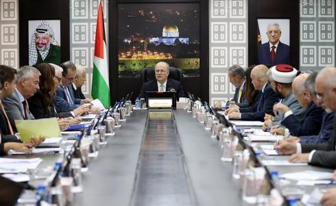 جلسة الحكومة الفلسطينية