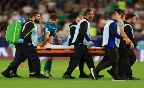 إصابة يزن النعيمات بقطع في الرباط الصليبي الأمامي