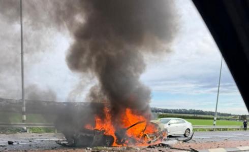 إنفجار سيارة