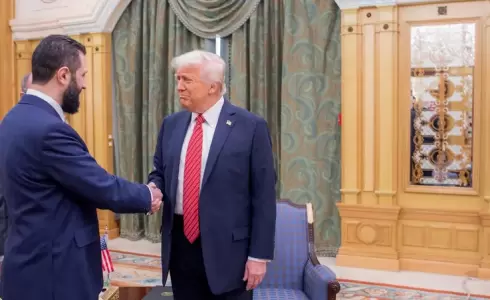 ترامب والشرع - أرشيف