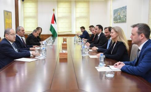 مُباحثات فلسطينية أوروبية بشأن استحقاقات المرحلة المقبلة