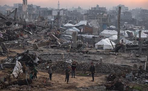 الدمار في غزة - تعبيرية