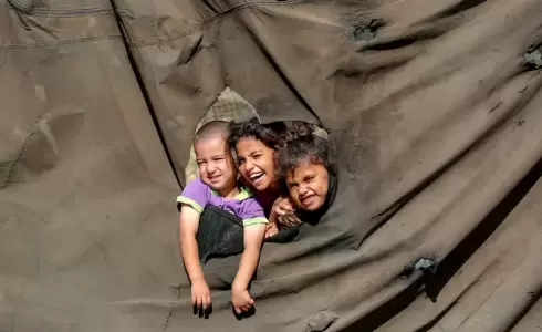 أطفال غزة في أعقاب العدوان الإسرائيلي على القطاع