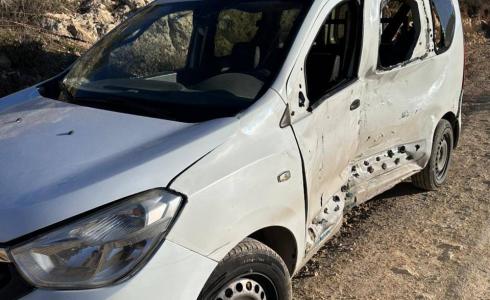 المركبة التي استشهد بداخلها منفذ عملية الدهس في الخليل