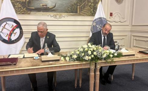 النيابة العامة توقع مذكرة تعاون قضائي مع نظيرتها المصرية