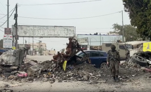 حصار بلدة حزما - صورة أرشيفية