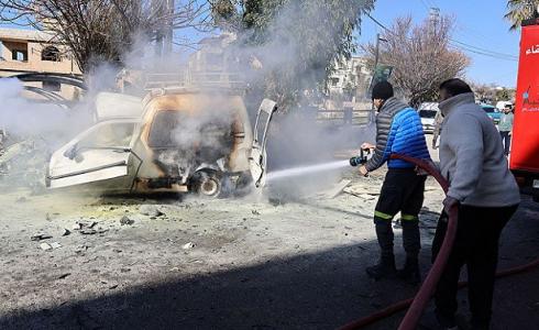 قصف مركبة جنوب لبنان