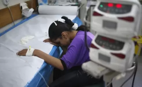 مرضى غزة - تعبيرية