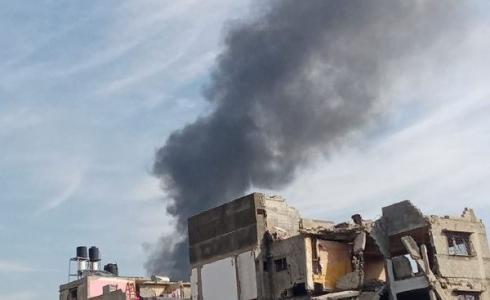 غزة: حريق ببناية سكنية إثر قصف مسيرة لمولد كهرباء
