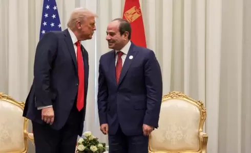 ترامب والسيسي - أرشيف