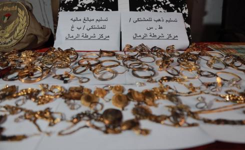 استعادة 3 كيلو غرامات من الذهب المسروق