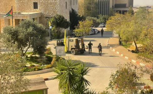 الاحتلال يقتحم جامعة بيرزيت اليوم