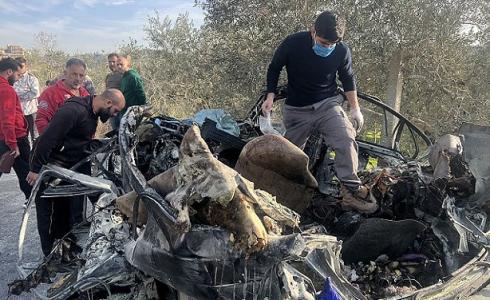 من موقع قصف إسرائيلي جنوبي لبنان