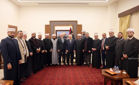 الرئيس عباس : شبعنا سيبقى صامدا في أرض الإسراء والمعراج