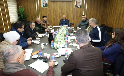 اجتماع اللجنة العليا لمتابعة نزاع العمل في الأونروا